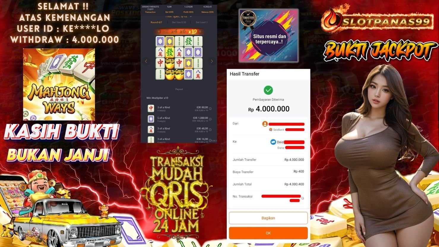 SLOTPANAS99 JACKPOT SLOT MAHJONG WAYS